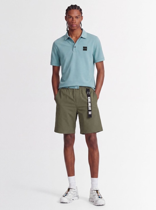 OUTHERE - Nyx nylon blend polo shirt