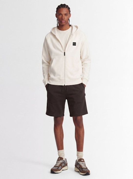 OUTHERE - Aura cotton blend zip-up sweatshirt