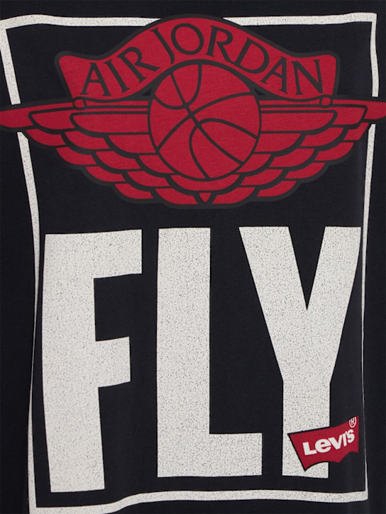 Jordan: M J Levi's t-shirt