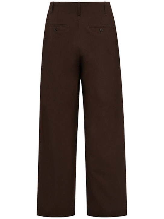 AMOMENTO: Wool wide pants