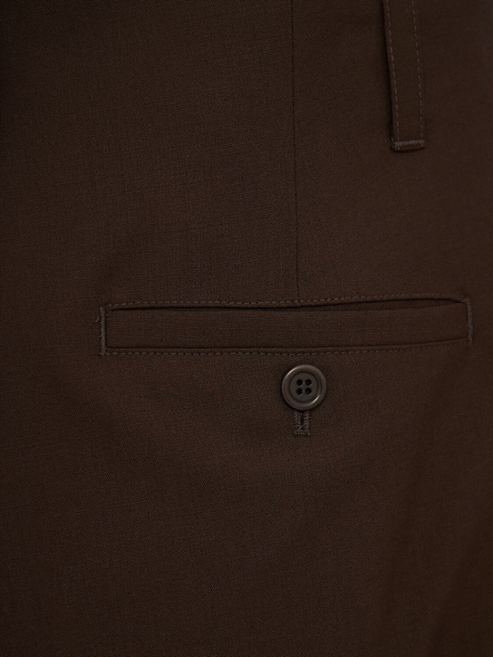 AMOMENTO: Wool wide pants