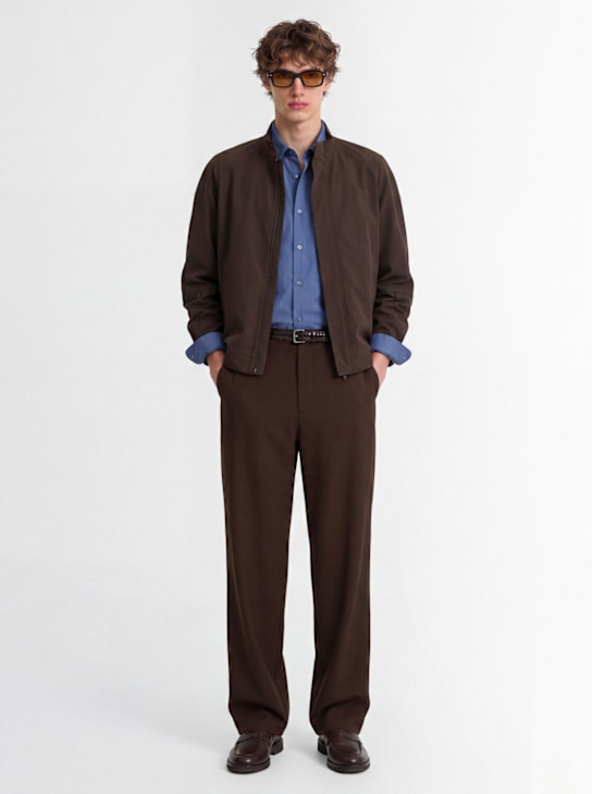 AMOMENTO - Wool wide pants