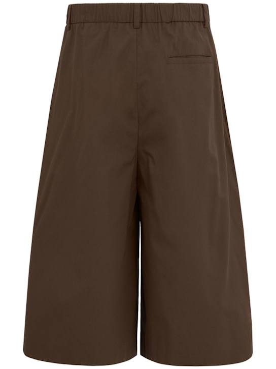 AMOMENTO: Wide Bermuda pants
