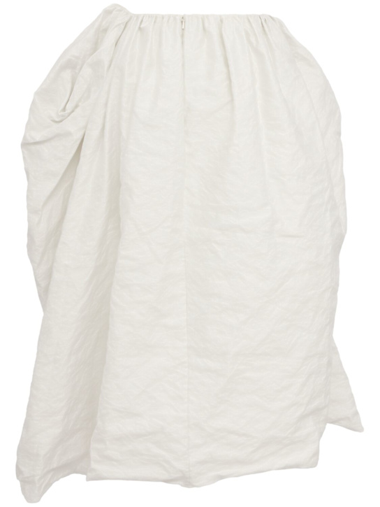 ERDEM: Metallic effect skirt