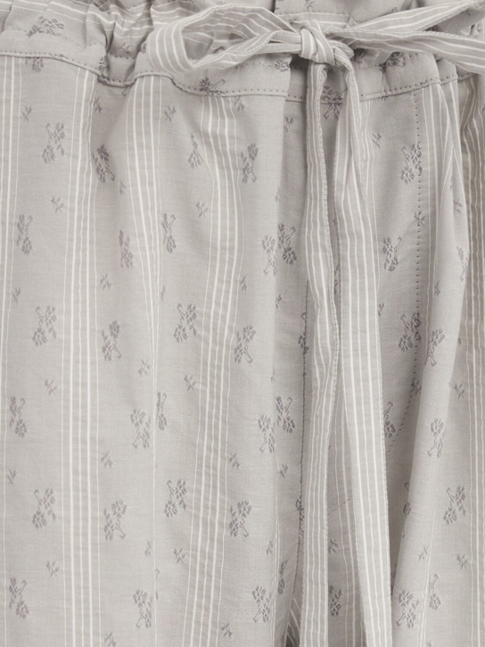 ERDEM: Ditsy striped cotton pants