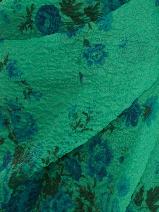 ERDEM: Printed organza midi dress