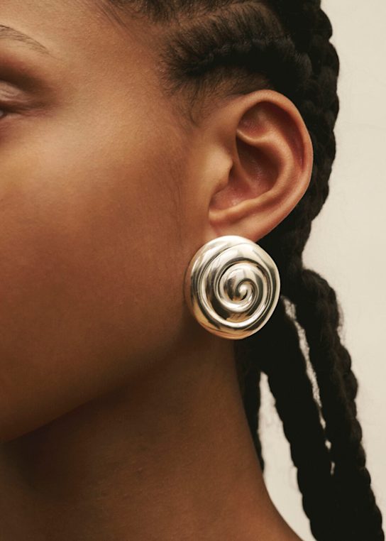 LOUIS ABEL - Uzu stud earrings