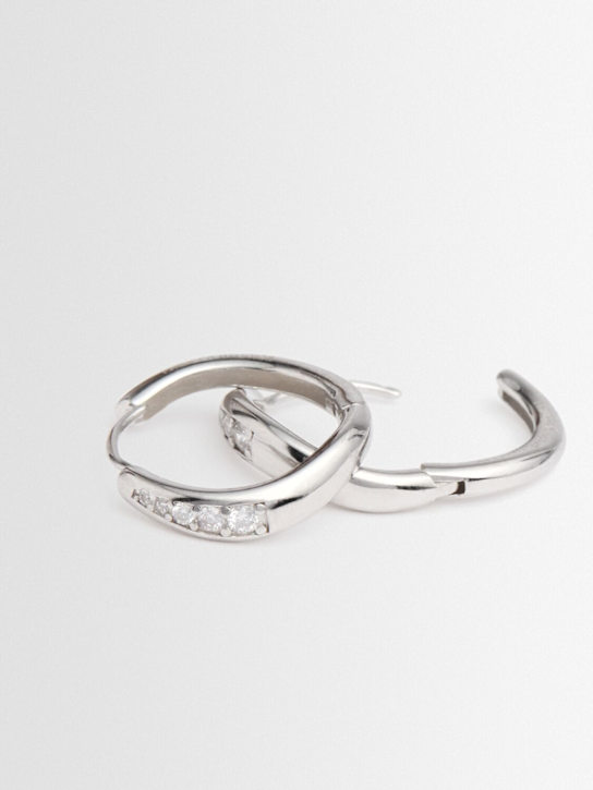 PHILIPPA STUDIOS: Wave combo large hoop earrings