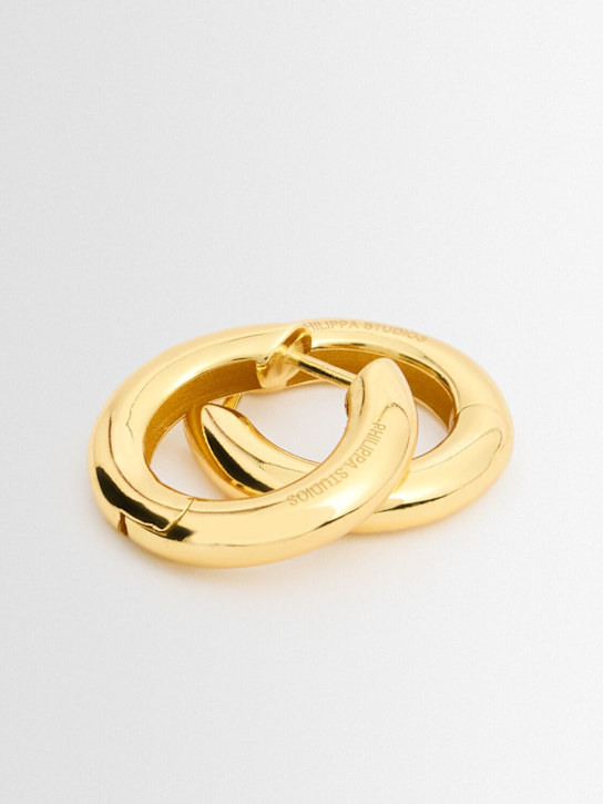 PHILIPPA STUDIOS - Bold large hoop earrings