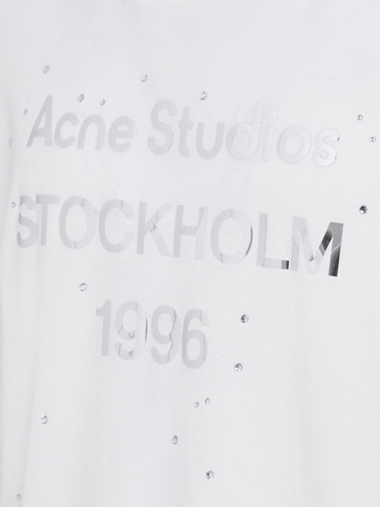 Acne Studios: Camiseta de algodón