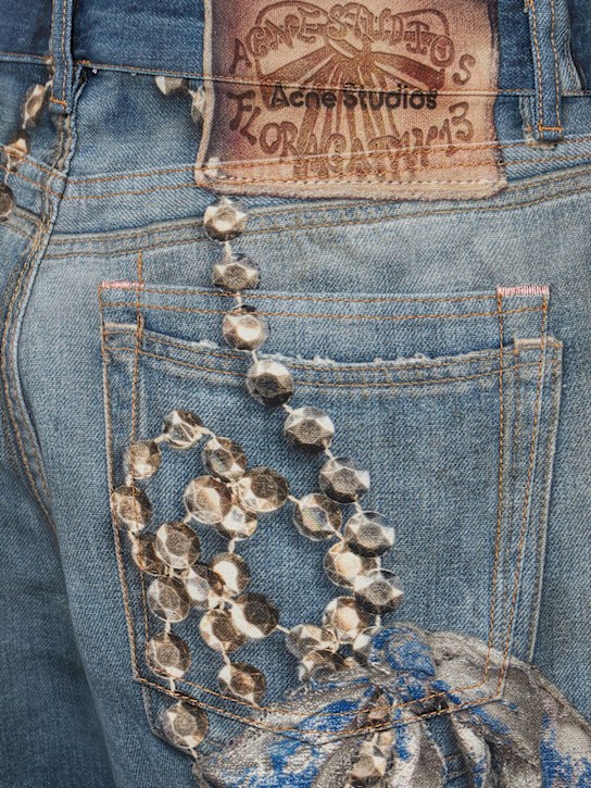 Acne Studios: Jeans denim 1981 U Tlo