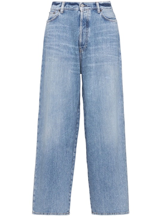 Acne Studios: Jeans à strass Shimmy Dawn 2023 U
