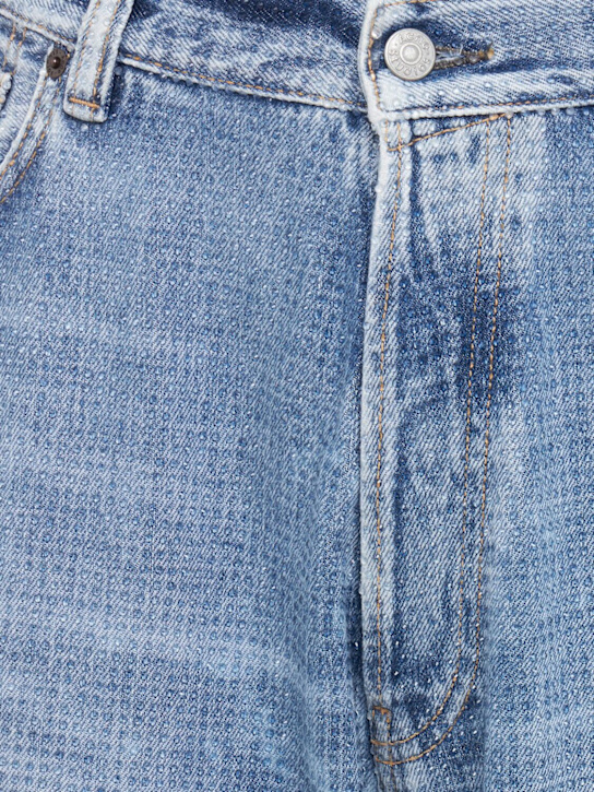 Acne Studios: Jeans à strass Shimmy Dawn 2023 U