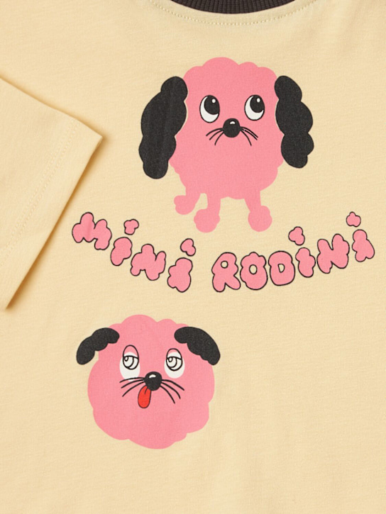 Mini Rodini - Printed cotton l/s t-shirt