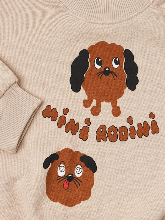 Mini Rodini: Printed cotton crewneck sweatshirt