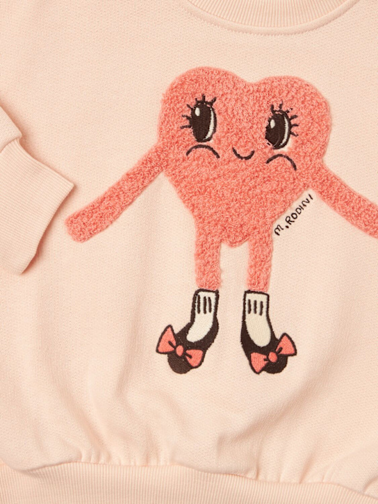 Mini Rodini: Printed cotton crewneck sweatshirt