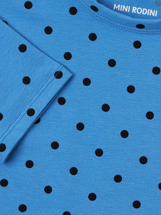 Mini Rodini - Printed cotton blend t-shirt
