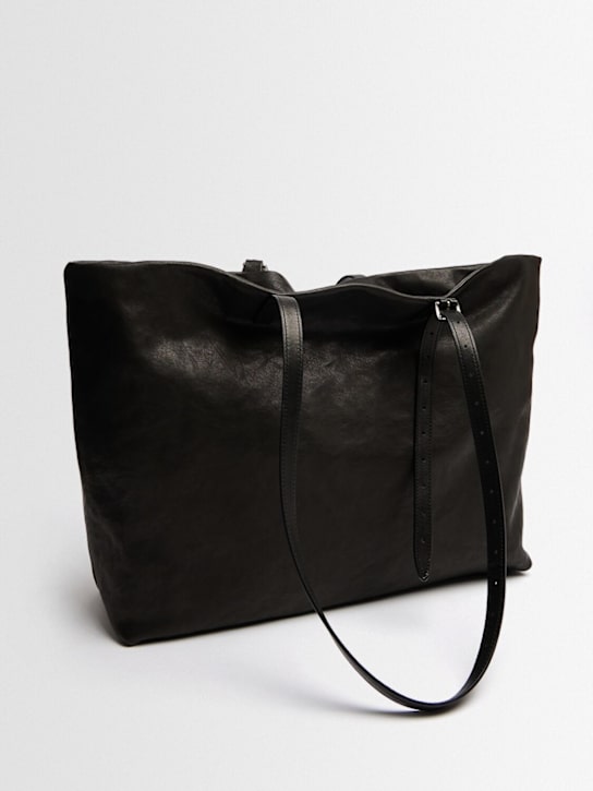 Ann Demeulemeester: Bes leather tote bag