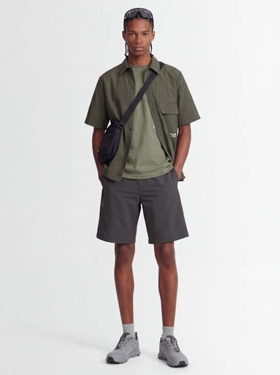 PAS NORMAL - Light tech relaxed fit shirt