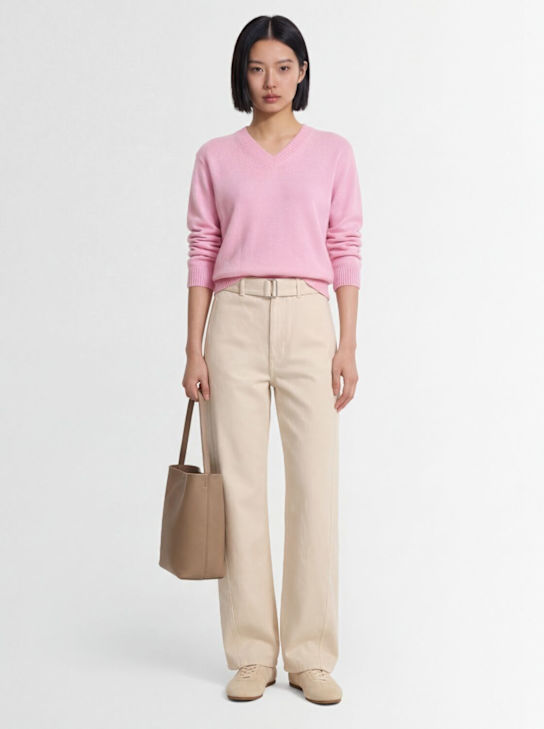 AMIYA - Nevia cashmere v-neck sweater