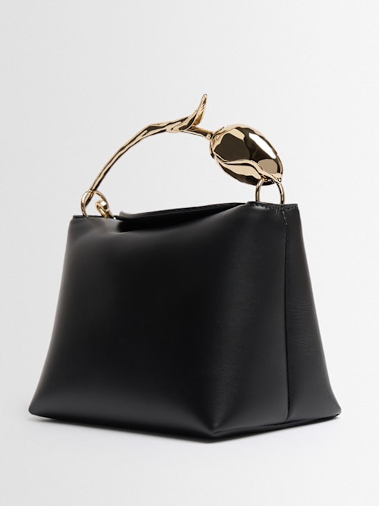 ERDEM - Mini Bloom leather top handle bag
