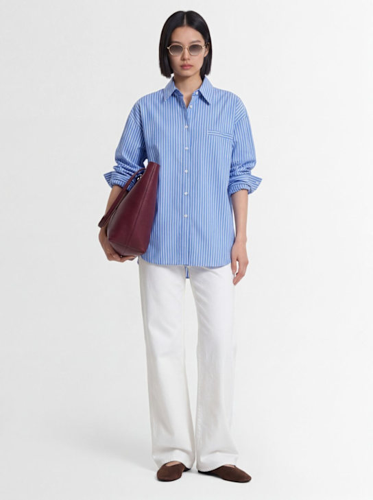 MARCELL PUSTUL - Oversize cotton shirt
