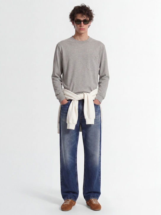 THE CORE: Long-sleeve t-shirt w/ pocket
