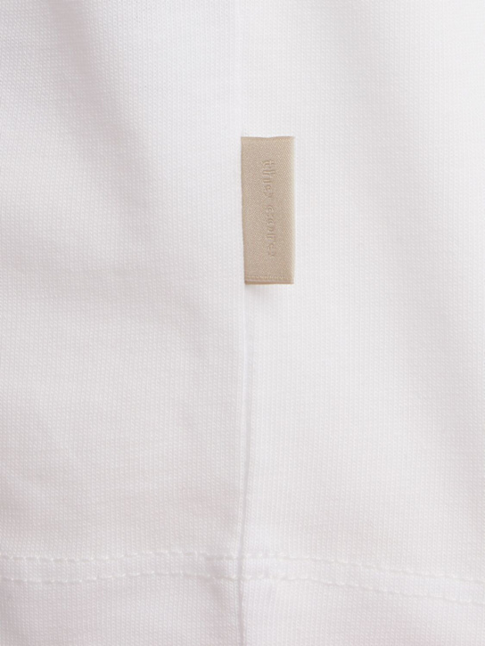 THE CORE: Long-sleeve cotton jersey t-shirt