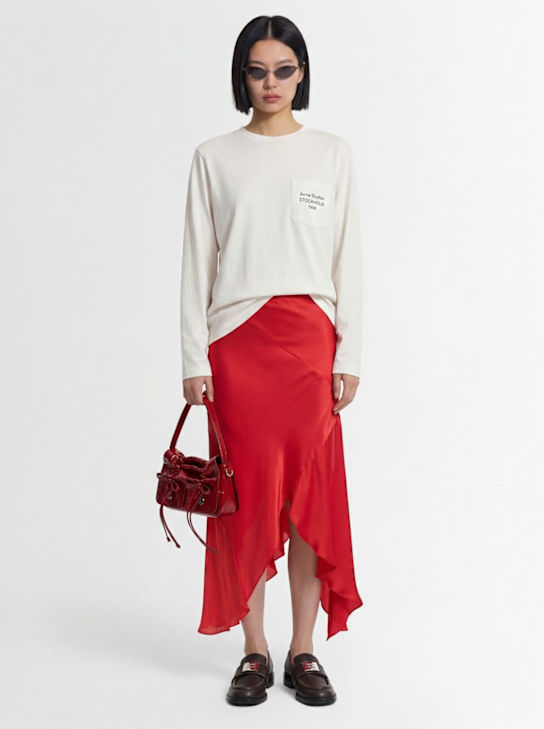 Acne Studios - Edden l/s organic cotton blend t-shirt