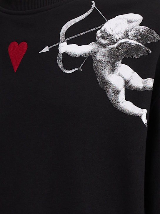 FIORUCCI: Cupid relaxed crewneck sweatshirt