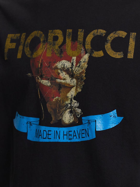 FIORUCCI: Cupid print relaxed t-shirt