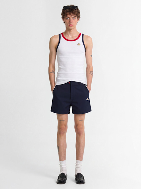 FIORUCCI - Angel Patch twill shorts