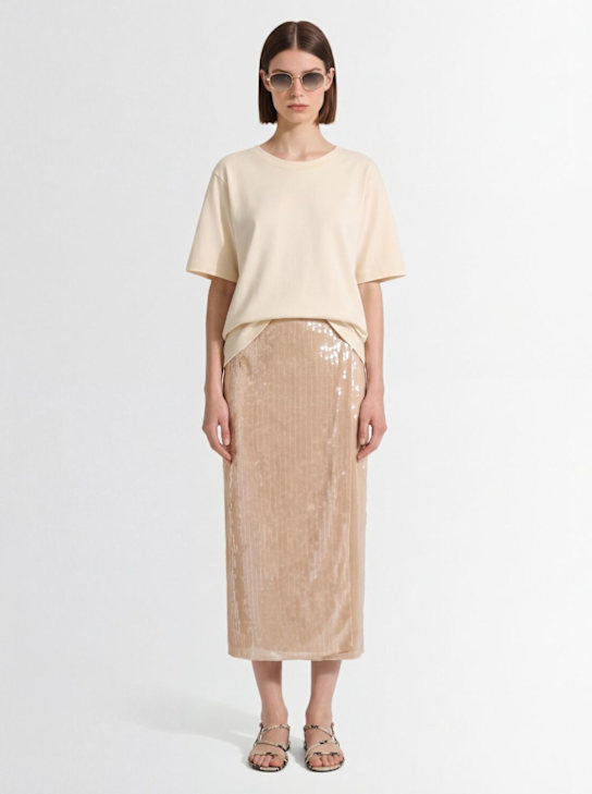 FABIANA FILIPPI - Sequined midi skirt