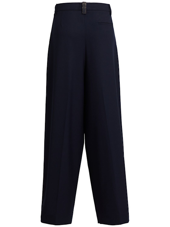 FABIANA FILIPPI: Pantaloni ampi sartoriali in misto poly