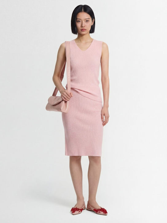 NAMI: Cashmere knit pencil skirt