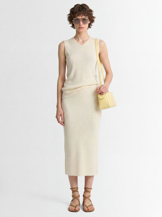 NAMI - Cashmere & silk knit tank top