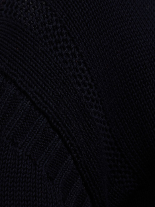 NAMI: Cotton guernsey cardigan