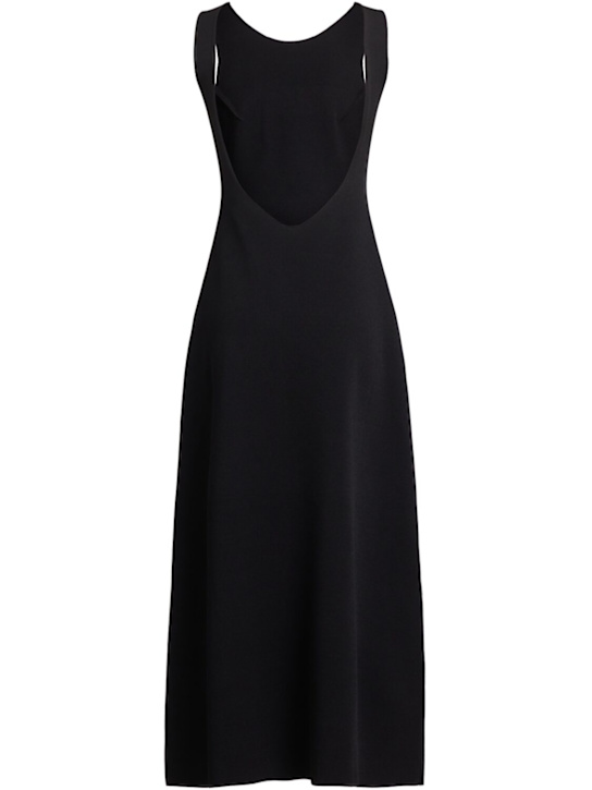 NAMI: Open back viscose dress
