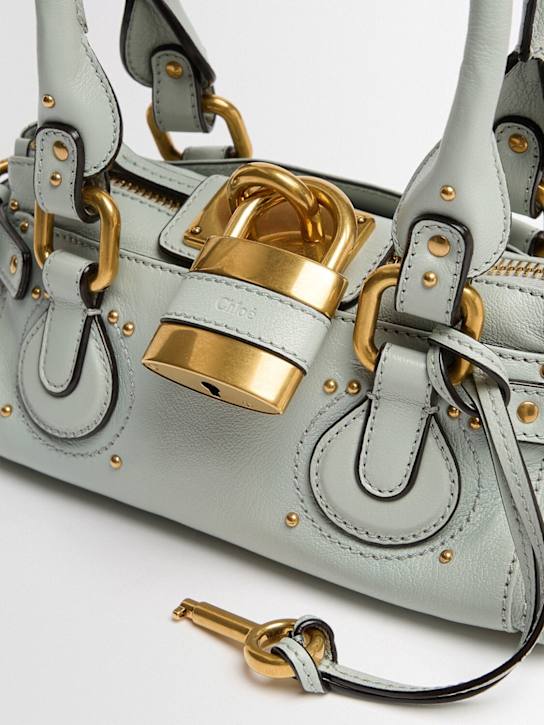 Chloé: Borsa a spalla Paddington in pelle martellata