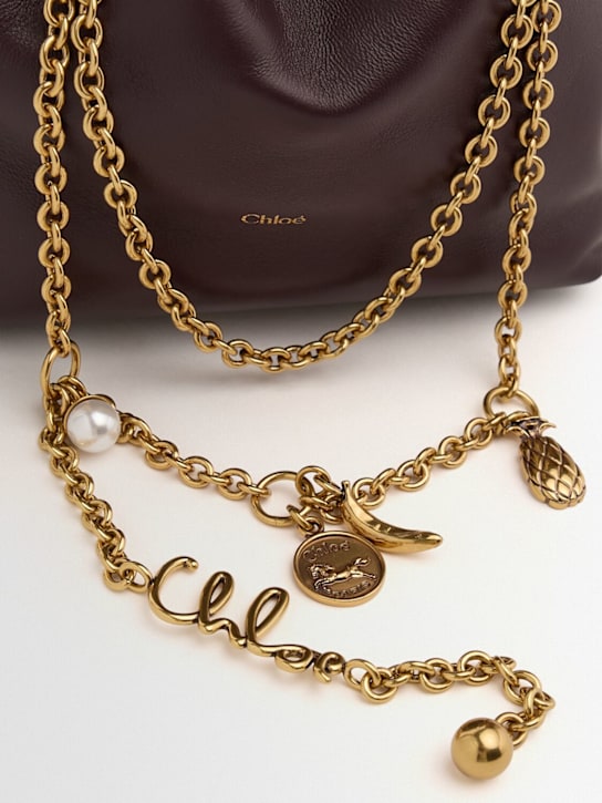 Chloé - Chloé Icons nappa leather top handle bag