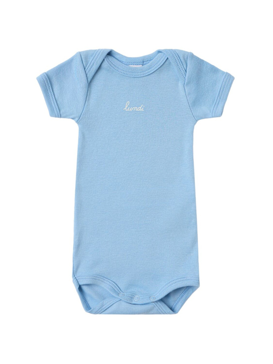 Petit Bateau: Set of 5 printed cotton bodysuits
