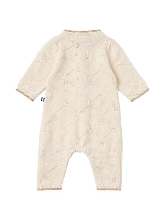 Petit Bateau - Printed cotton jersey romper