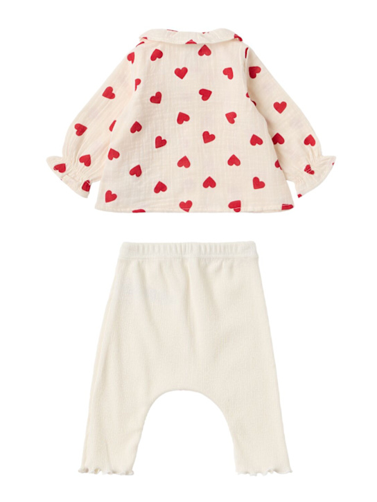 Petit Bateau: Cotton top & leggings