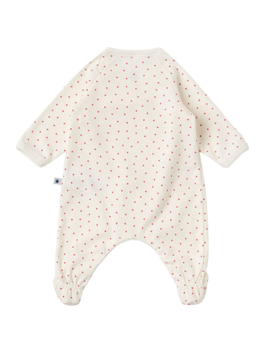 Petit Bateau: Printed cotton jersey romper