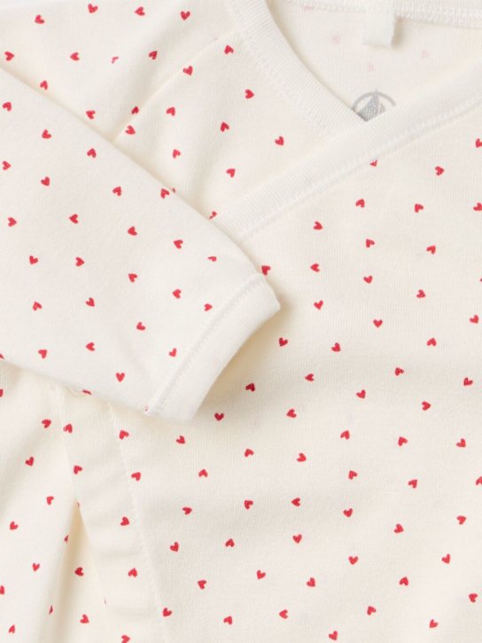 Petit Bateau - Printed cotton jersey romper