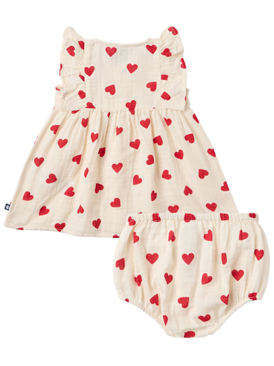 Petit Bateau: Printed cotton shirt & diaper cover