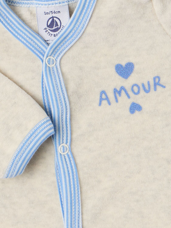 Petit Bateau - Cotton jersey romper