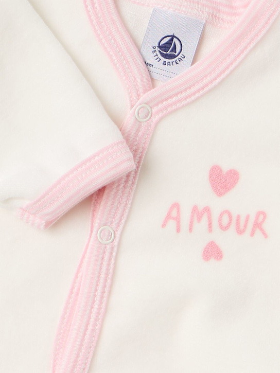 Petit Bateau - Cotton jersey romper