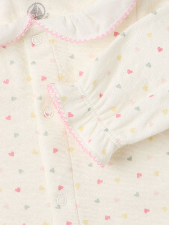 Petit Bateau - Cotton jersey romper