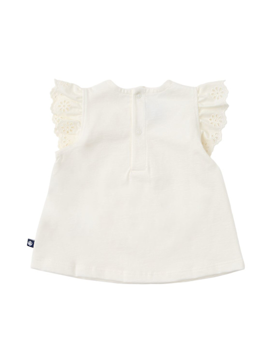 Petit Bateau: Ruffled t-shirt
